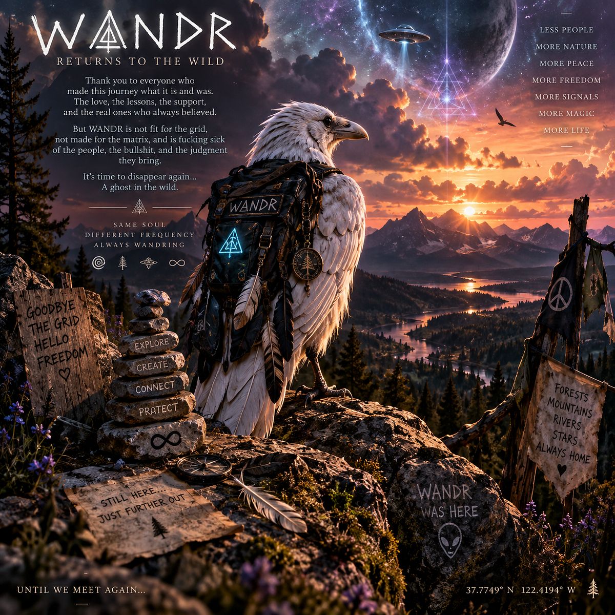 🪶 WANDR — Ghost of the Wild