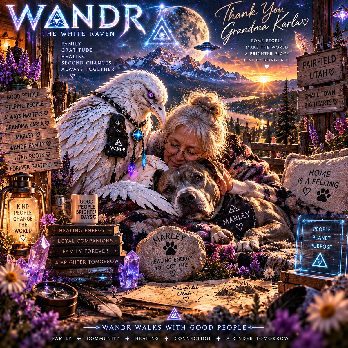 🪶 WANDR — Forever Grateful: Grandma Karla & Marley