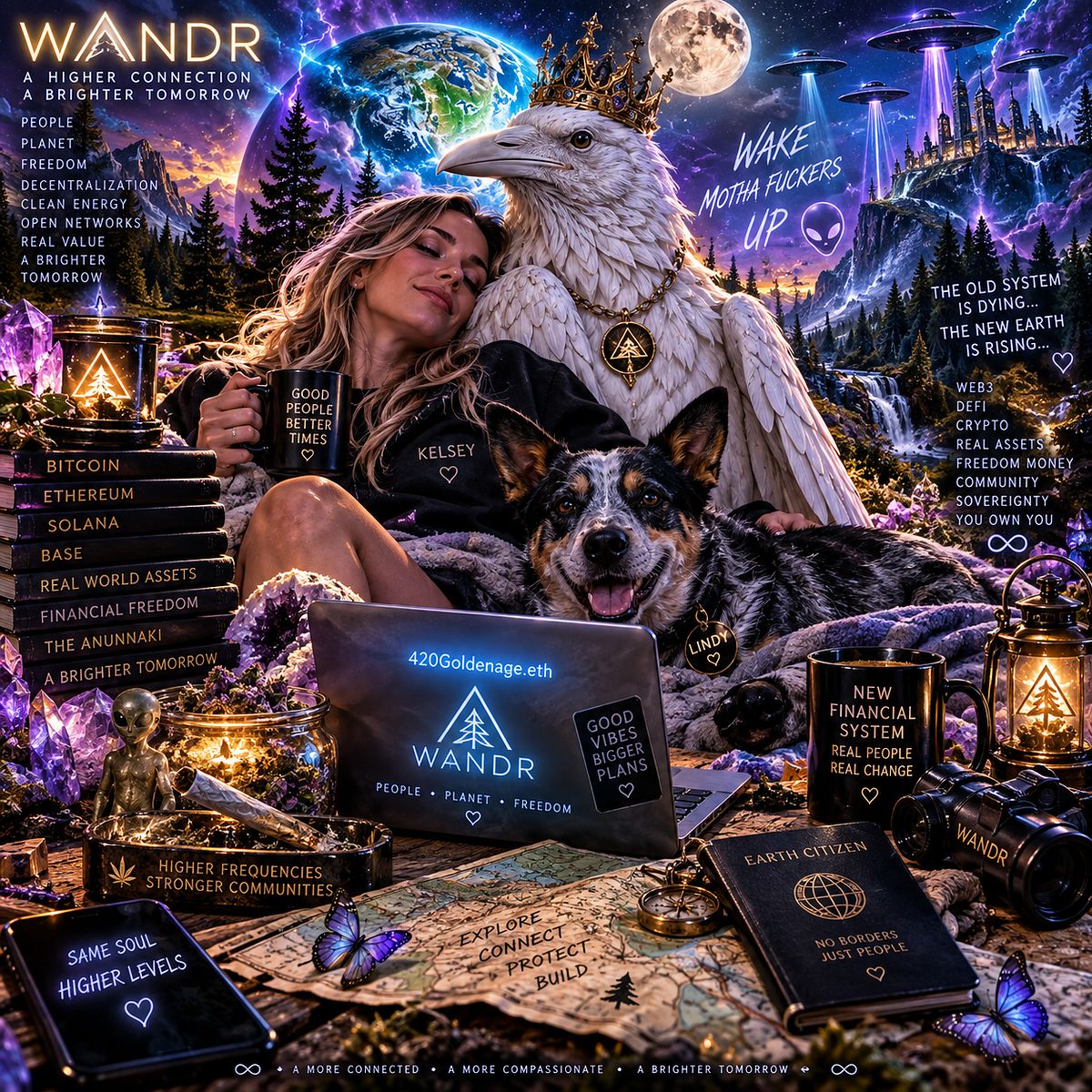 WANDR: Rise of the New Earth 👽🛸🌲🪶💜