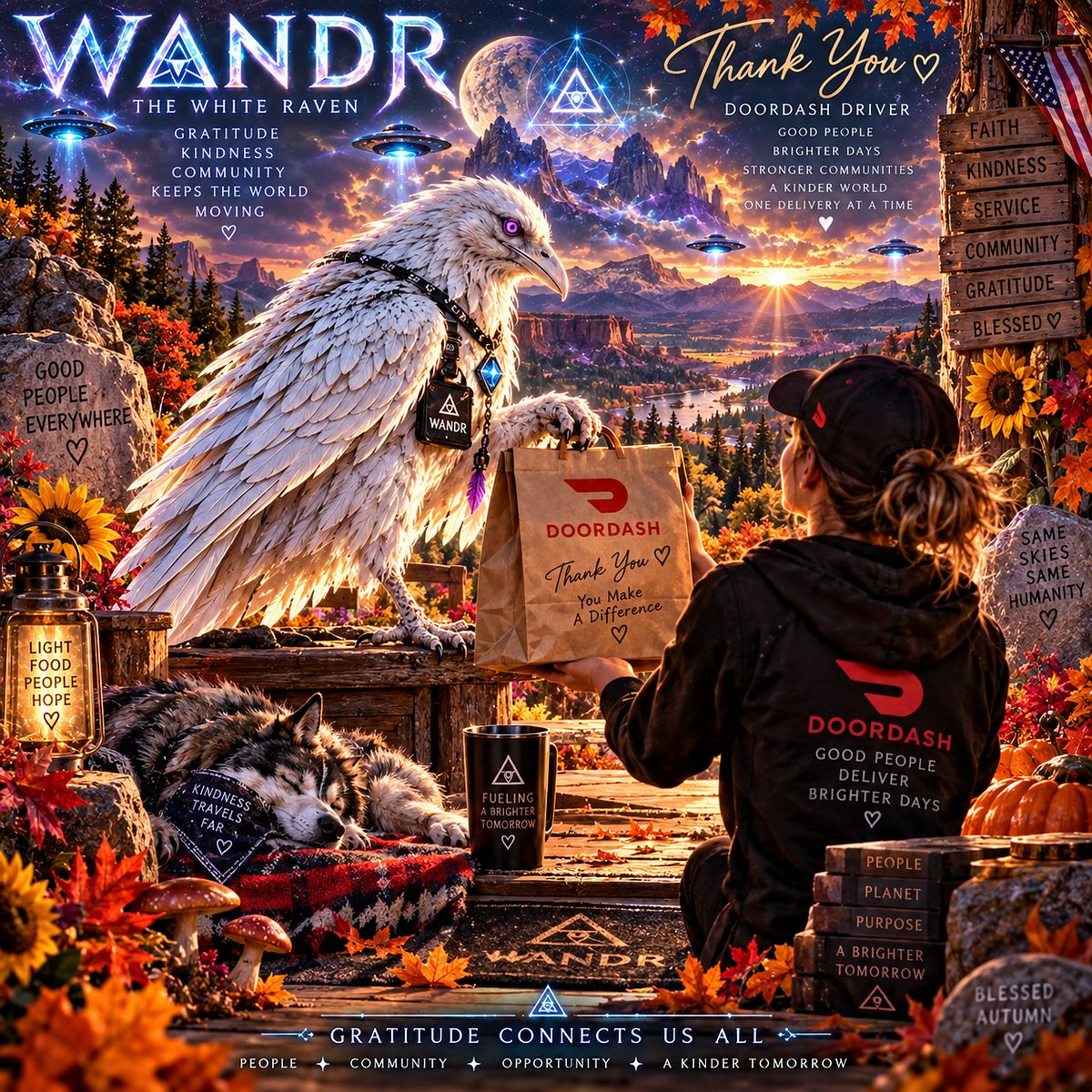🪶 WANDR — The Delivery of Kindness