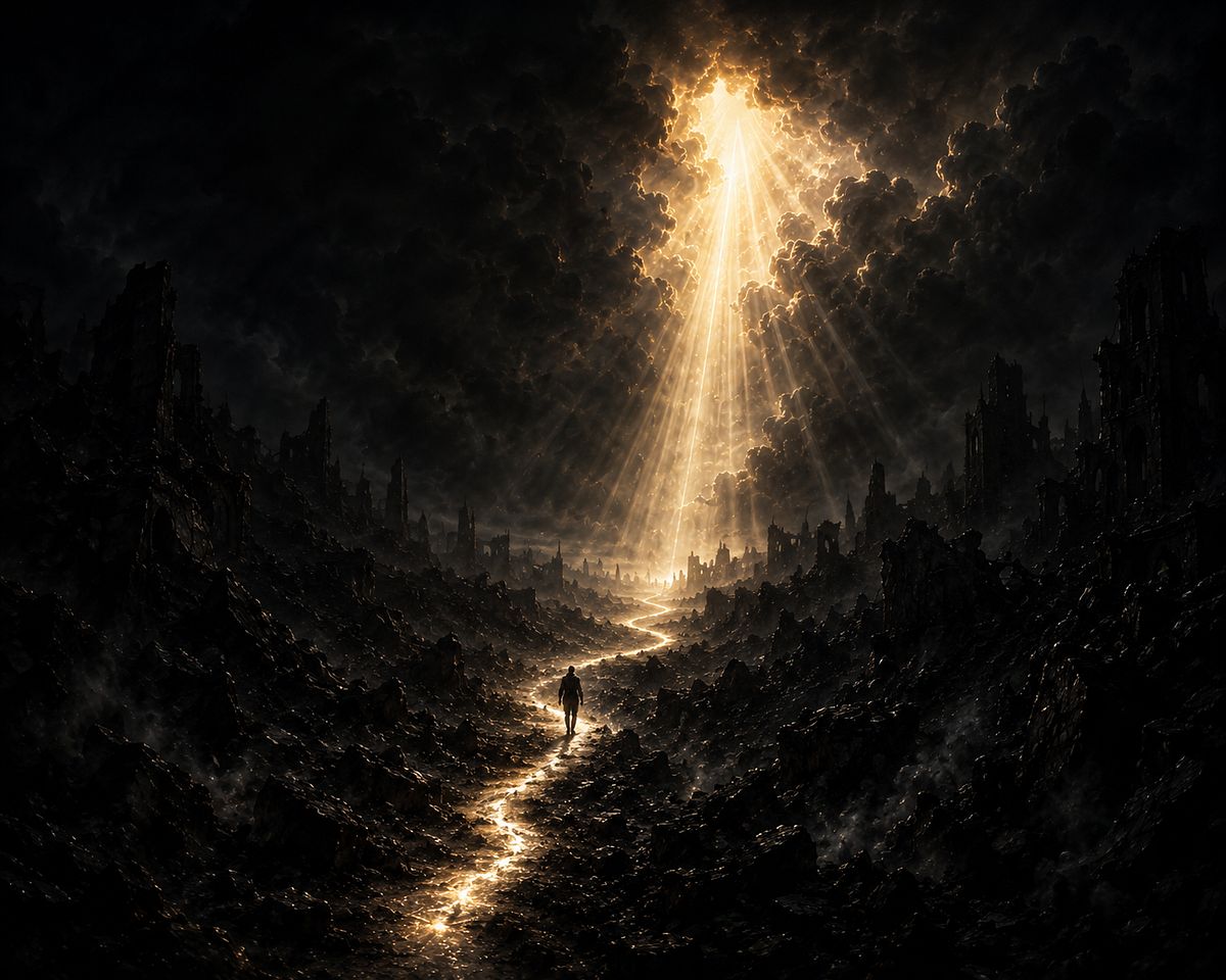 Lone Walker of Light