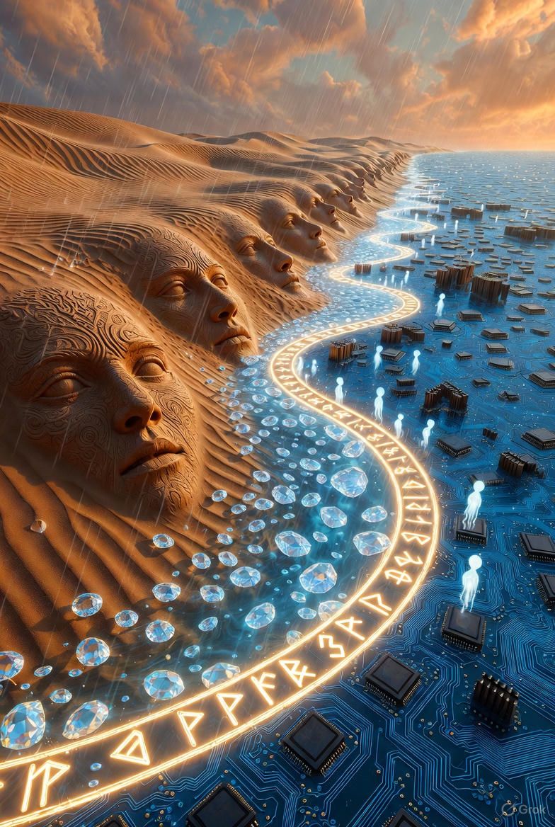 Dunes of faces 
