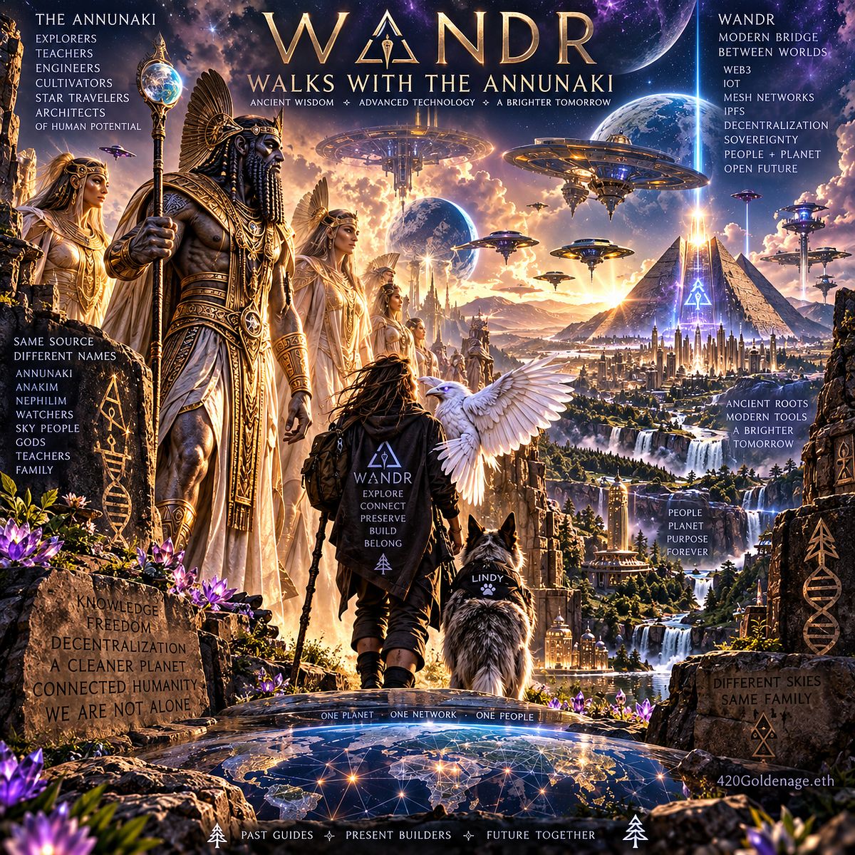 👽 WANDR: Walks With the Anunnaki 🪶🛸