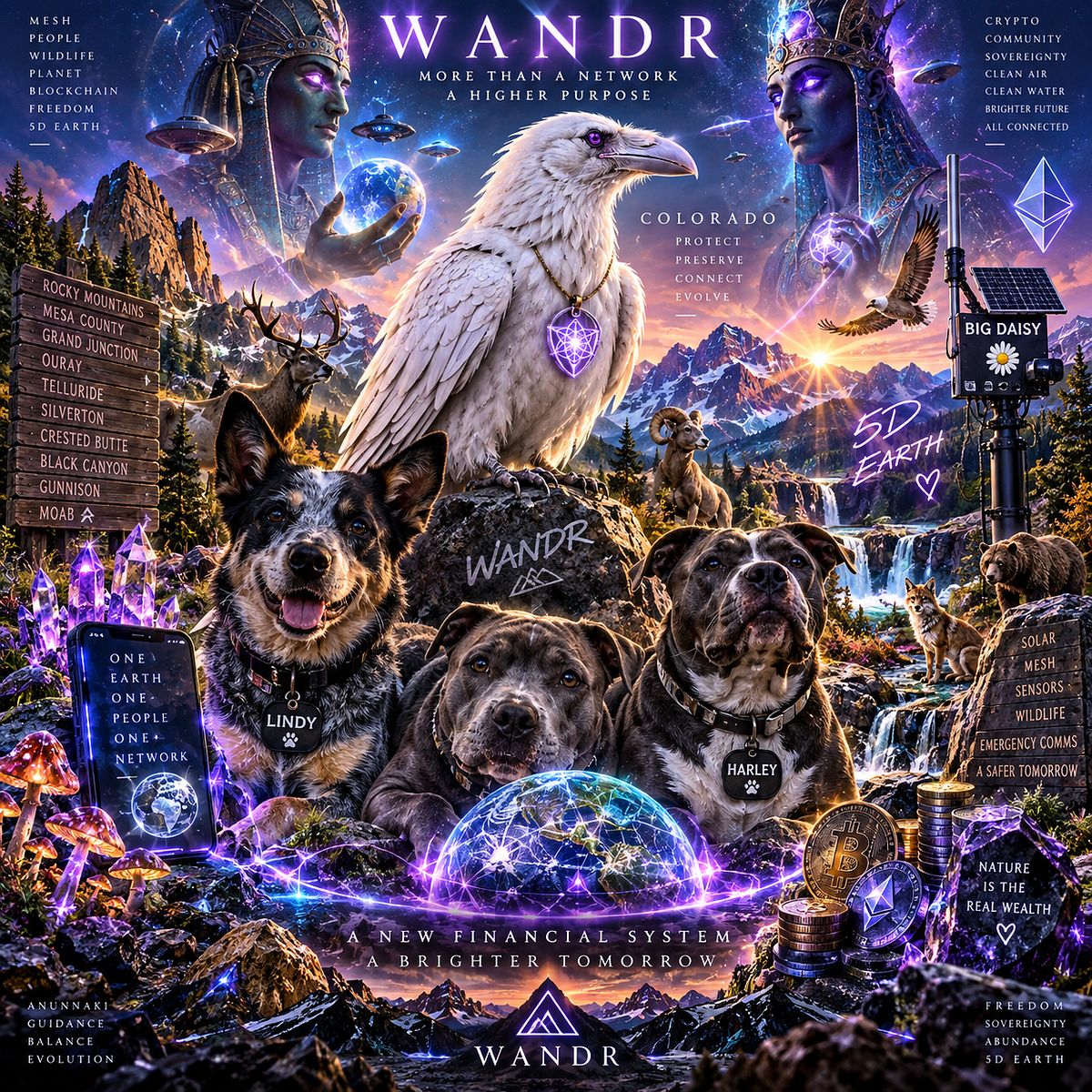 🪶 WANDR: Guardians of the 5D Wild — Genesis Colorado