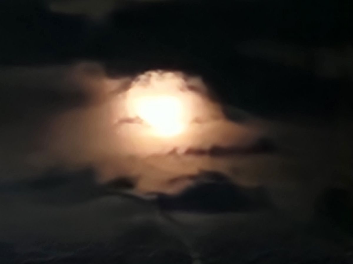 Dark  night , Bright moon!