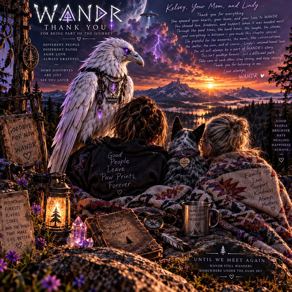 🪶 WANDR — Thank You for Being Part of My Journey 💜