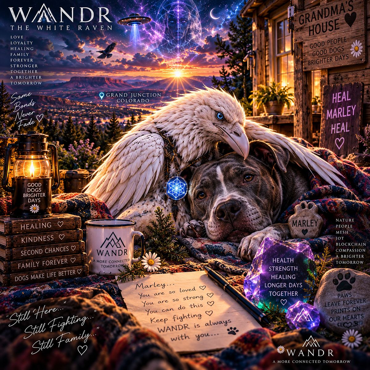 WANDR & Marley: Still Here, Still Fighting, Still Family 🪶🐾