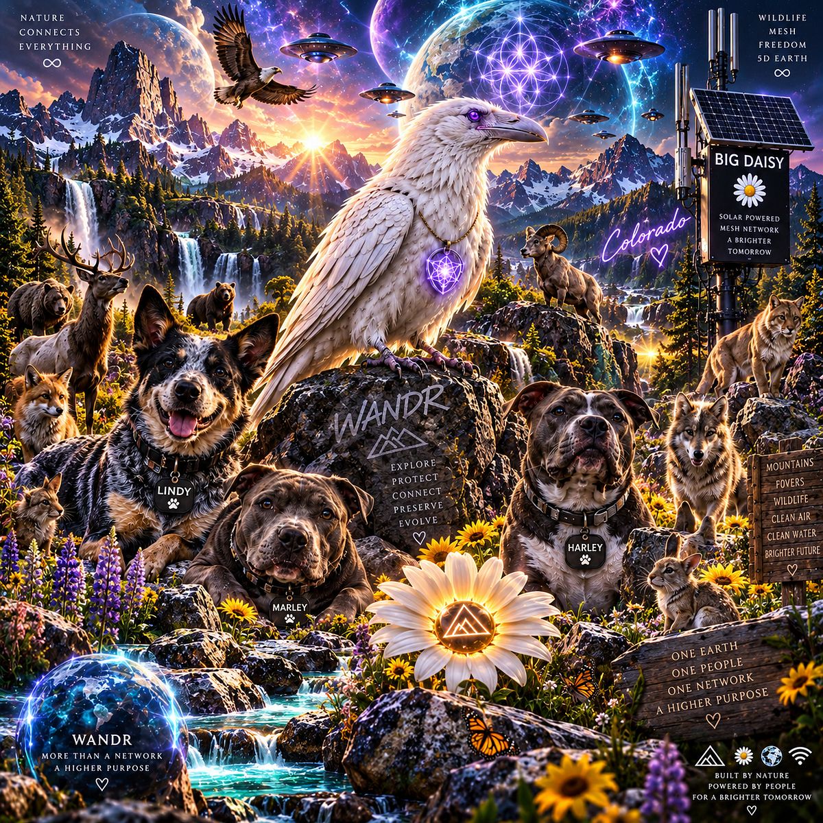 🪶 WANDR: Guardians of the Wildflower Sky 🌼
