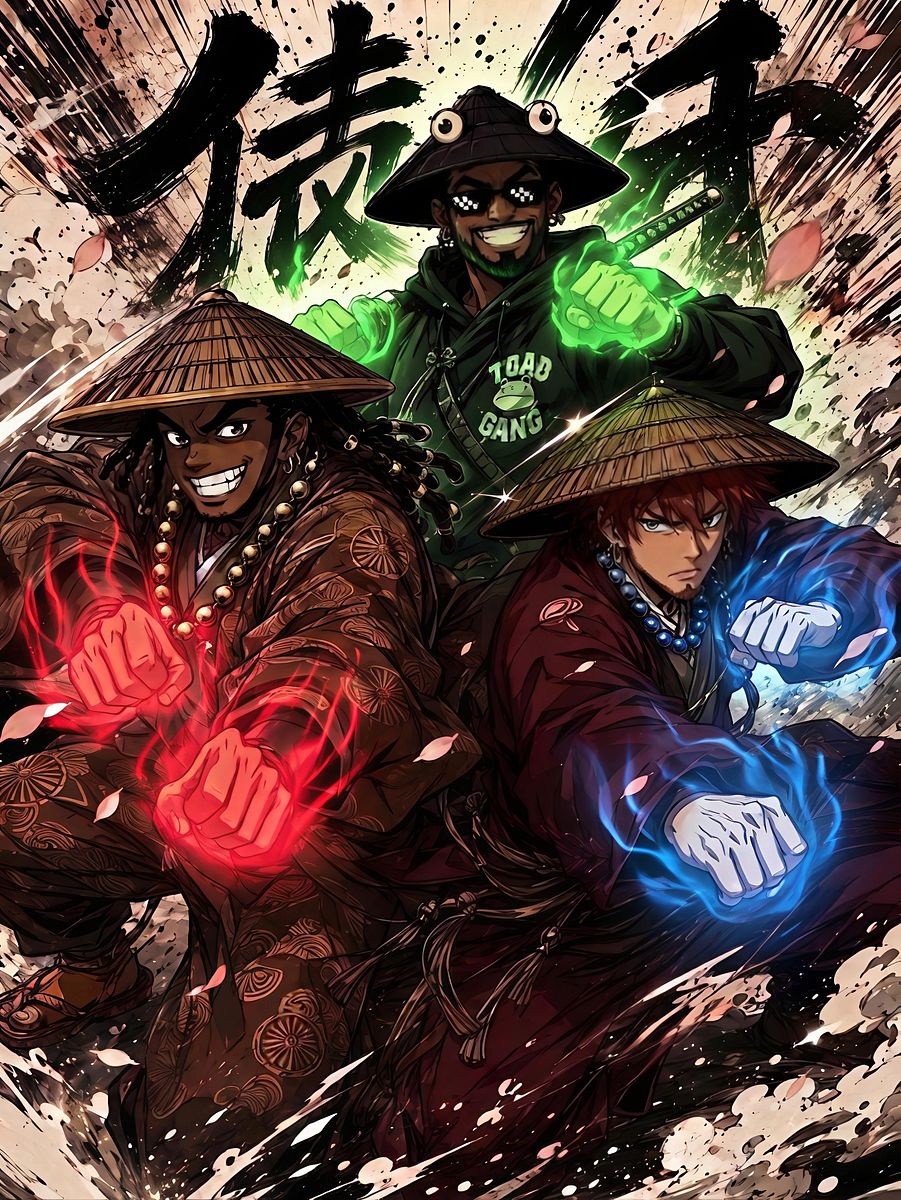 The 3 Bushido's
